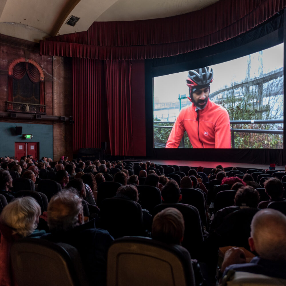 Creating Community Through Hosting Bike Movie Nights