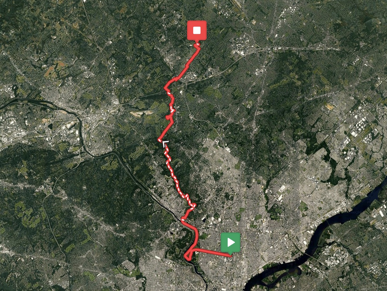 Temple Uni Route